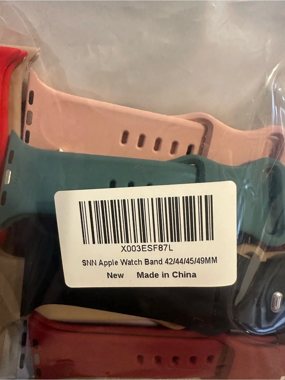 Silicone Apple Watch Bands Multi-Color Pack